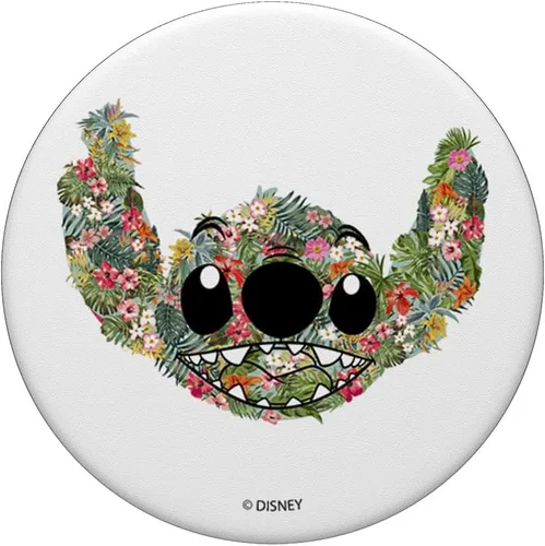 Miniatura 3 de Disney Lilo & Stitch Floral Stitch PopSockets PopGrip: agarre intercambiable para teléfonos y tabletas