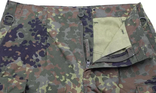 Miniatura 4 de Pantalones Flecktarn estilo militar alemán Tacgear Field Cargo Combat Pantalones Camo Tactical Ripstop