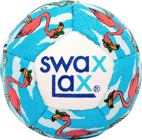 Miniatura 17 de Swax Lax Pelota de entrenamiento para Lacrosse - Práctica para interiores y exteriores con menos rebotes y menos pique