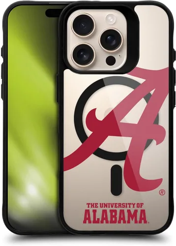 Miniatura 457 de Head Case Designs Funda de gel suave con licencia oficial de la Universidad de Alabama UA Collage compatible con Apple iPhone 13 Pro Max