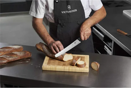 Miniatura 2 de Victorinox Swiss Army Cuchillo de pan dentado de 10-1/4" con mango Fibrox