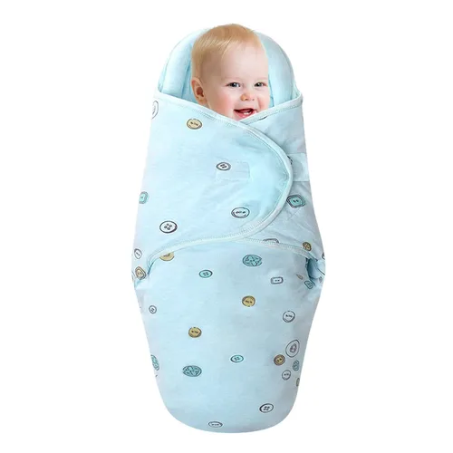 Miniatura 9 de Mantas Envolventes para Bebé de Algodón Suave Premium, Manta Envolvente Unisex para Recién Nacidos Niños y Niñas, Saco de Dormir Envolvente Vestible