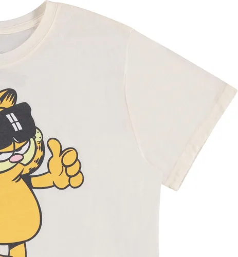 Miniatura 4 de Garfield Camiseta para mujer The Cat Ropa clásica para mujer Jon Arbuckle y Odie Tie Dye Tee