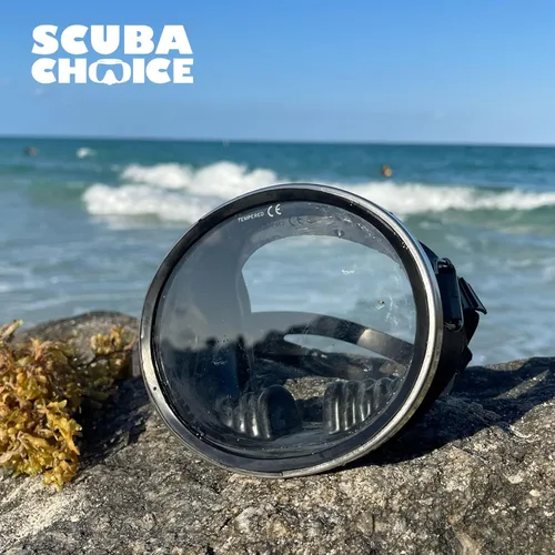 Miniatura 8 de Scuba Diving Mask, Oval Tempered Glass Snorkel Mask with Comfortable Classic Rubber, Snorkeling Gear for Adults, Swimming & Freediving Goggles for