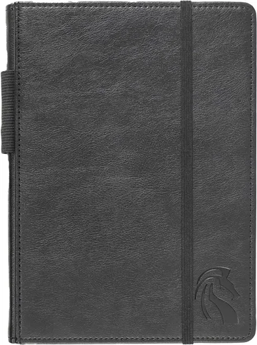 Miniatura 12 de LeStallion Cuaderno de tapa dura azul claro – Diario rayado A5 para escribir – 100GSM Tapa dura azul claro diario para mujeres / hombres