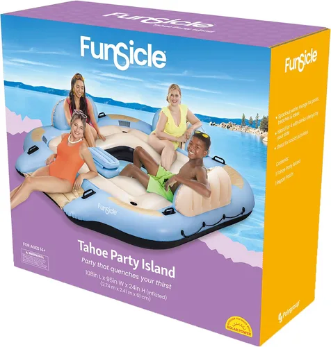 Miniatura 9 de Funsicle: Inflatable Pool & Water Float