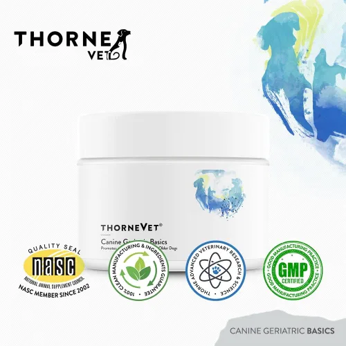Miniatura 7 de ThorneVET Canine Geriatric Basics - Fórmula multivitamínica/polvo mineral para perros mayores que apoya la cognición, articulaciones y ojos