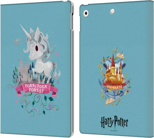 Miniatura 21 de Head Case Designs Funda de piel con licencia oficial de Harry Potter Gryffindor Deathly Hallows II, compatible con Apple iPad 10.2 2019/2020/2021