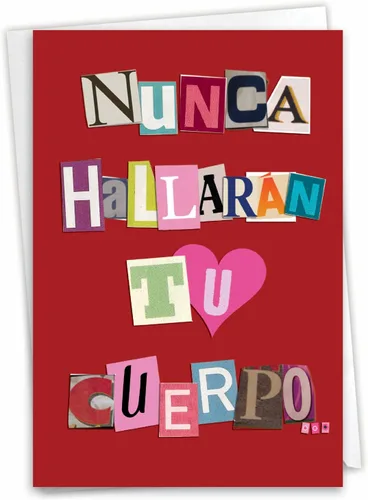 Miniatura 7 de NobleWorks Tarjeta de felicitación de aniversario español humorístico con sobre de 5 x 7 pulgadas (1 tarjeta) para parejas, marido, esposa, padres