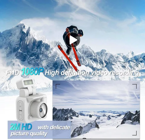 Miniatura 5 de Mini llavero de cámara retro mini cámara llavero integrado de 32 GB tarjeta de memoria la mejor opción para viajes Vlog fotografía regalos para niña