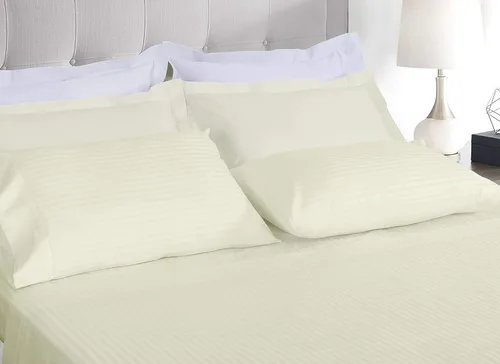 Miniatura 2 de Threadmill Sábanas 100% de algodón para cama tamaño king - juego de sábanas de 600 hilos con bolsillo de 16" de profundidad - juego de ropa de cama