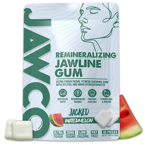Miniatura 30 de JAWCKO Chicle Ultra-Resistente para Mandíbula Obtén una Mandíbula Más Fuerte y Cuadrada Chicle Duro de Entrenamiento para Mandíbula Fuerza 15X
