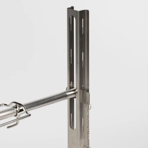 Miniatura 8 de Ash & Ember - Soporte para Asador Rotisserie de Trípode de 25 W, clasificado 125 libras, asador de fuego abierto de altura ajustable, varilla