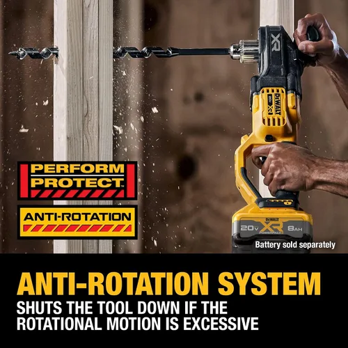 Miniatura 7 de DEWALT 20 V MAX* XR Taladro inalámbrico sin escobillas compacto de 1/2 pulg. para pernos y viguetas (solo herramienta) (DCD446B)