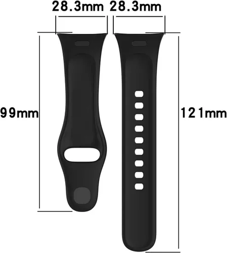 Miniatura 3 de Paquete de 4 correas de reloj compatibles con Xiaomi Redmi Watch 3/Mi Watch Lite 3, correa deportiva ajustable de silicona de repuesto para Xiaomi