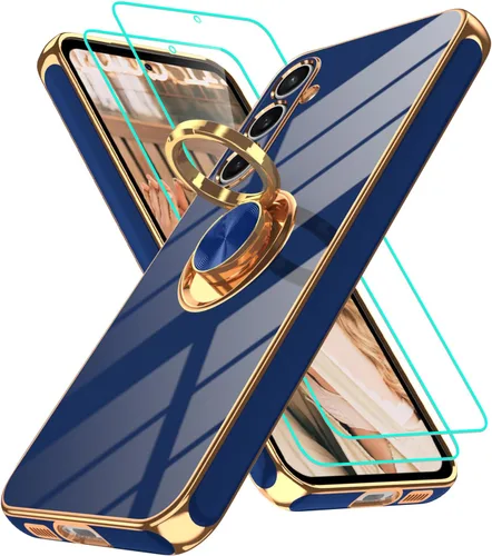 Miniatura 153 de Gritup Funda para Samsung Galaxy A14 5G: Funda Samsung A14 con 2 Protectores de Pantalla, Soporte de Anillo con Rotación 360°, Soporte Magnético