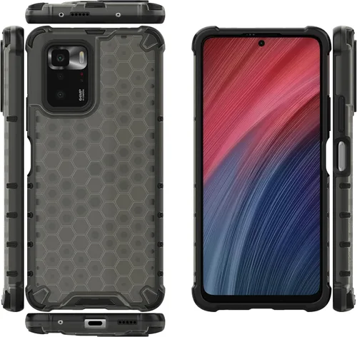 Miniatura 120 de Funda para Xiaomi Poco M5s 4G, Funda para Redmi Note 10 4G / Note 10S 4G / Note 11 SE (India) Case Case 2 en 1 Funda para teléfono Blanco