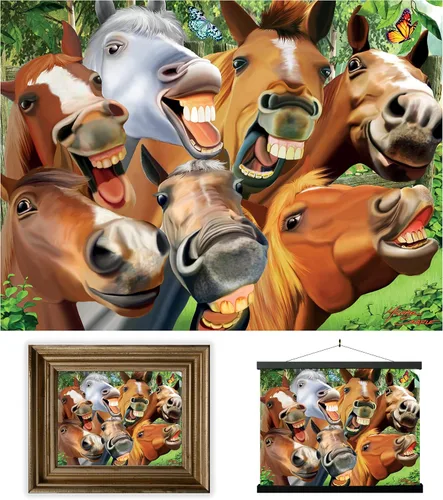 Miniatura 17 de 3D LiveLife Imágenes lenticulares - Animales de granja de bebés de Deluxebase. Arte de pared de animales de 12 x 16 pulgadas sin marco con efecto 3D