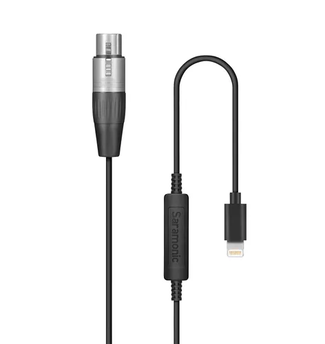 Miniatura 6 de Saramonic LC-C35 Cable de salida Lightning TRS macho de 1/8 pulgadas a Apple para iPhone y iPad - Estéreo y mono para receptores de micrófono