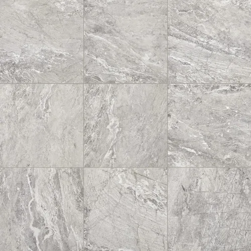 Miniatura 21 de Daltile Perpetuo - Moldura redondeada de porcelana con aspecto de mármol de porcelana de 3 x 24 pulgadas en gris eterno pulido (se vende por pieza)