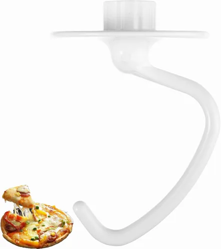 Miniatura 10 de Batidor plano revestido K45B de repuesto para batidora de pie Kitchenaid, compatible con mezclador de soporte de cabeza inclinable de 4.5 cuartos