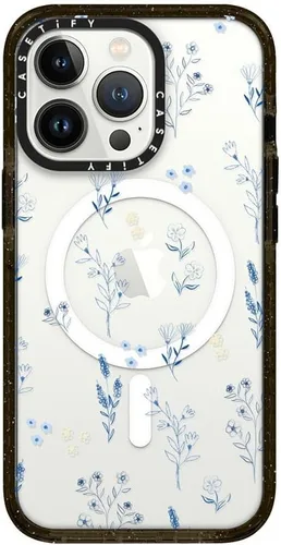 Miniatura 163 de CASETiFY Impact - Funda para iPhone 13 [protección contra caídas de 6.6 pies/compatible con Magsafe] Black Kingsnake, color negro transparente