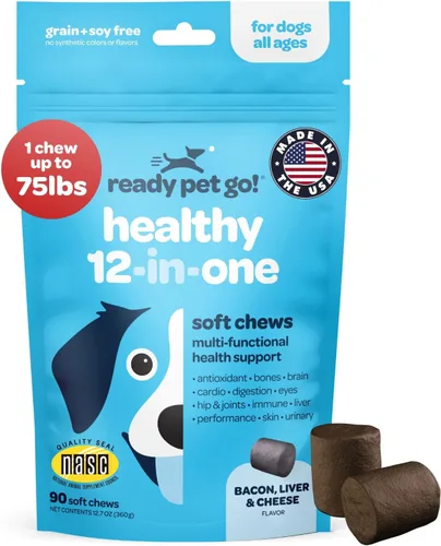 Miniatura 10 de Suplemento para piel y pelaje para perros Omega 3 nutritivo para perros con aceite de krill EPA DHA y vitamina E Suplemento para piel y pelaje