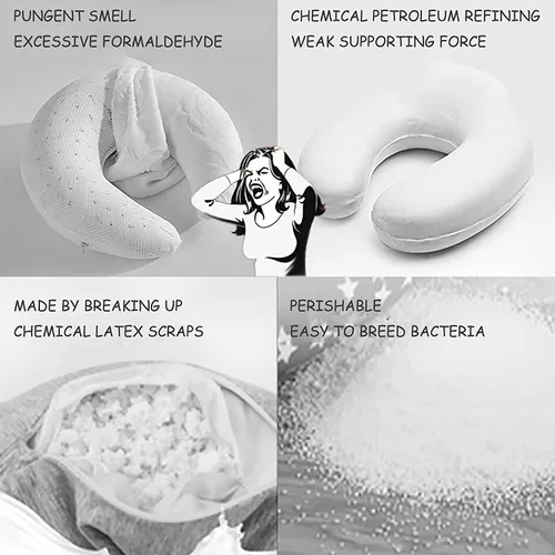 Miniatura 6 de Reposacabezas de masaje - Almohada ajustable en forma de U de aluminio para cama y cuna facial - Equipo de spa de belleza