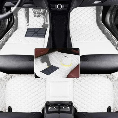 Miniatura 22 de Tapetes de suelo de automóvil compatibles con el 99 % de los sedán, SUV, deportivos, cobertura completa, compatible con hombres y mujeres, Negro