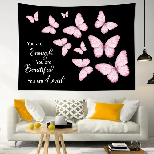Miniatura 11 de LB Tapiz de león con animales salvajes, león africano, blanco y negro, gris, para colgar en la pared, dormitorio, sala de estar, dormitorio, arte