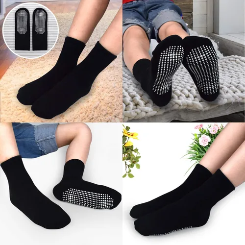 Miniatura 3 de HYCLES Calcetines antideslizantes para niños pequeños 12 pares de calcetines de tobillo alto para bebé niño y niña para niños de 1-33-55-77-10T Multi