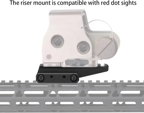 Miniatura 5 de Phoking Optic Riser Mount Picatinny Riser Fast Riser Red Dot Riser para Red Dot Sight Scope Optics
