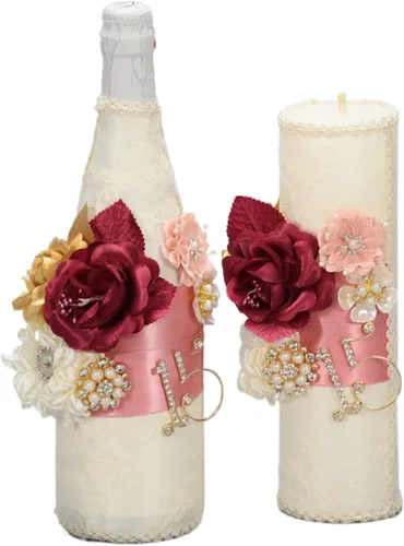 Miniatura 6 de A&C Quinceañeras and More Accesorios Juego de membrillo Sweet Sixteen Accessories Quinceañera bible Quinceañera Tosting Set 194 (álbum)