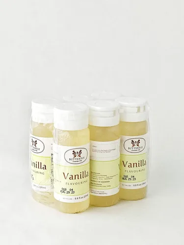 Miniatura 22 de Pasta de extracto aromatizante de mariposa, 0.8 fl oz, extracto de fresa y aromatizante para hornear, bebidas, matcha, postres (paquete de 1)