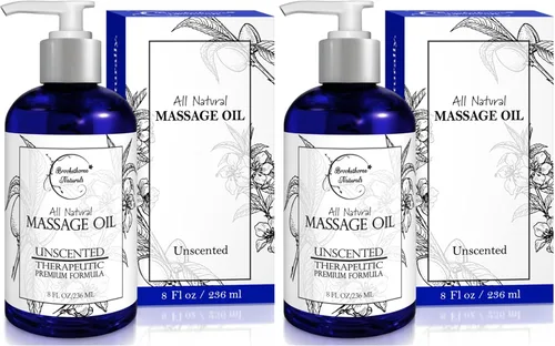 Miniatura 8 de Aceite de masaje sin perfume para terapia de masaje 100% aceite corporal natural Calidad premium para spa y uso profesional Fórmula calmante