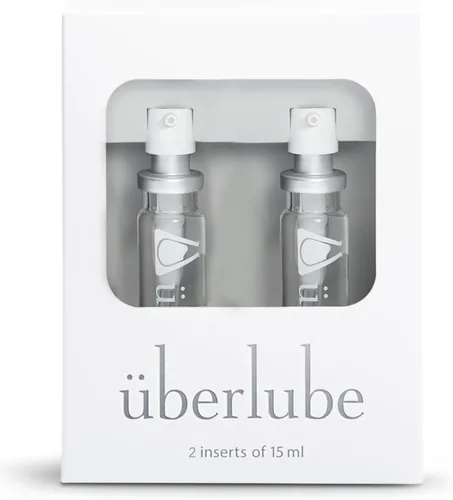 Miniatura 6 de Uberlube Red Travel & Refill Bundle - Kit de lubricante de viaje rojo + 2 repuestos, sin perfume, sin sabor, funciona bajo el agua - 1.5 fl oz