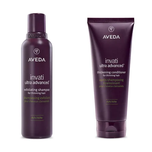 Miniatura 20 de Aveda Invati Ultra Advanced Exfoliating Shampoo Light & Rich Step 1 of 4 Reduces Hair Loss by 77% for Medium to Thick Thinning Hair Types