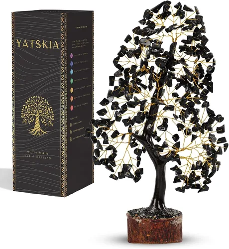 Miniatura 8 de YATSKIA Árbol de amatista - Árbol de cristal - Decoración de cristales de Feng Shui - Decoración púrpura - Cristales espirituales - Meditación