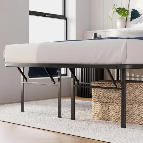 Miniatura 9 de Zinus Base Inteligente Premium de 4 Pulgadas Extra de Alto para Almacenamiento Debajo de la Cama/Base de Colchón/Marco de Cama