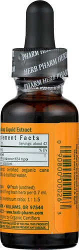 Miniatura 4 de Herb Pharm Skullcap - Extracto de hierbas líquido: hierba tradicional relajante Skullcap Apoyo tradicional para la mente tranquila Sin OMG, sin