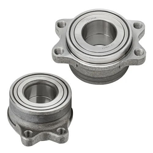 Miniatura 89 de Detroit Axle - 2.2L Bujes de rodamiento de rueda delanteros de 2 piezas para Honda Accord 90-97, 97 Acura CL, 2 rodamientos de ruedas y conjunto