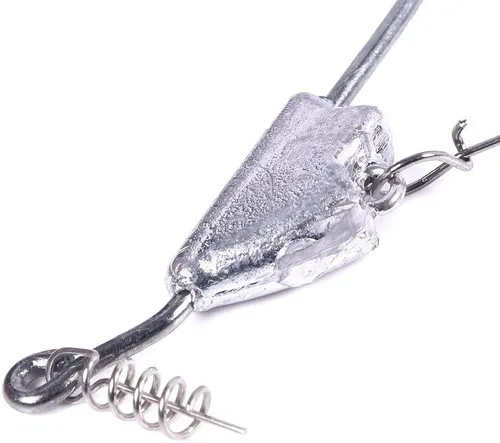 Miniatura 6 de Ganchos de pesca con peso de quilla con accesorio de cuchilla, señuelos de pesca, cabezas de plantilla, anzuelos de pesca Twistlock
