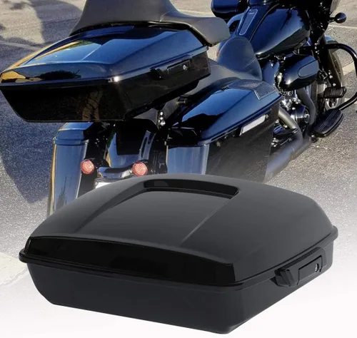 Miniatura 2 de Maleta de maletero recortada de 10.7 pulgadas para Harley Davidson Road King Road Glide Street Glide Electra Glide Standard y selectos CVO 2014