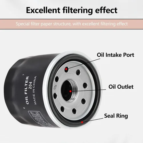 Miniatura 6 de OuYi Filtro de aceite compatible con Honda Goldwing 1800 GL1800 NC700X NC750X RC51 ST1300 VFR800 VFR1200X VT1300 Shadow 750 VTR1000 VTX 1300 1300C