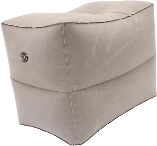 Miniatura 10 de Almohada de pierna de altura ajustable para niños y niñas, almohada de viaje, cama de avión con memoria, 1 juego Azul