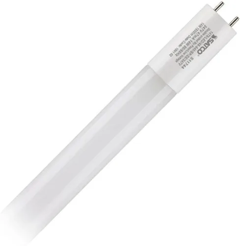 Satco 11744-14T8/LED/48-840/BP/DE/347V TUBE (S11744) Bombilla LED de tubo recto T8 de 4 pies para reemplazar fluorescentes