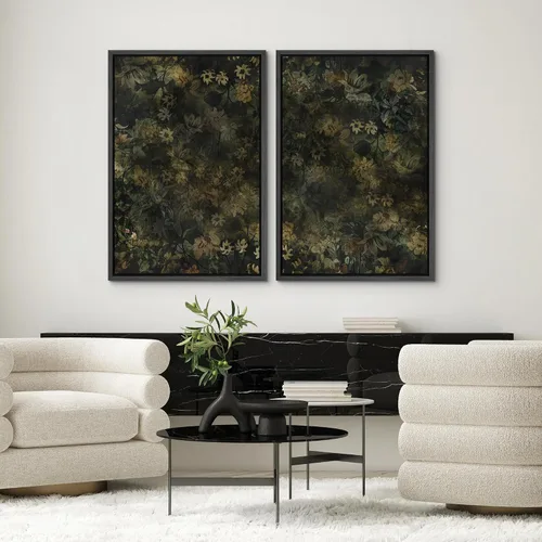 Miniatura 24 de SIGNWIN Lienzo enmarcado para pared, ilustraciones abstractas texturizadas en tonos beige terrosos, arte moderno, decorativo, contemporáneo