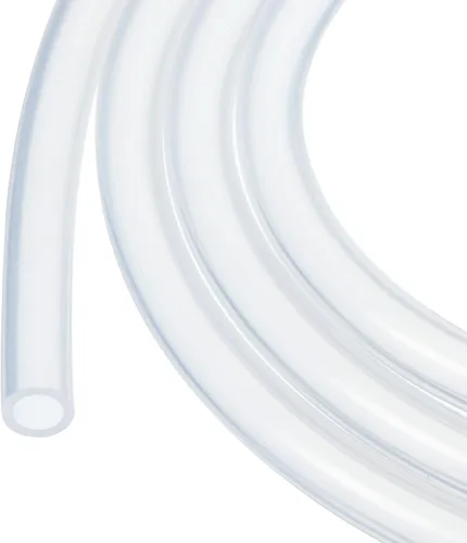 Miniatura 9 de Tubería de Silicona Transparente de 6.6 pies 1/4" DI x 3/8" DE Tubería de Plástico Industrial Transparente Mangueras de Silicona Pura para Bomba
