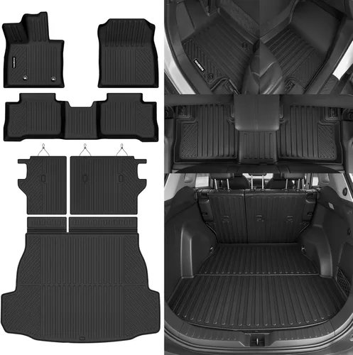 Miniatura 79 de Alfombrillas de piso Naibeve para Ford Edge 2015 2016 2017 2018 2019 2020 2021 2022 2023 2024 2025 - Ajuste personalizado para todo clima