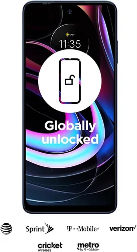 Miniatura 2 de Teléfono Motorola Edge 2021 Batería de 2 días Desbloqueado Hecho para Estados Unidos por Motorola 8/256 GB Cámara de 108 MP Azul nebulosa